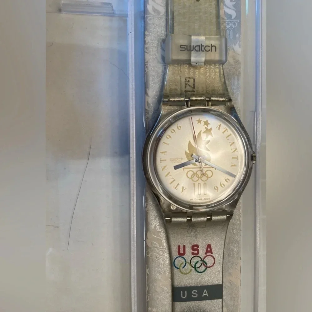 SWATCH Watch Vintage 1996 Atlanta Olympics Available to Volunteers Only RARE NWT